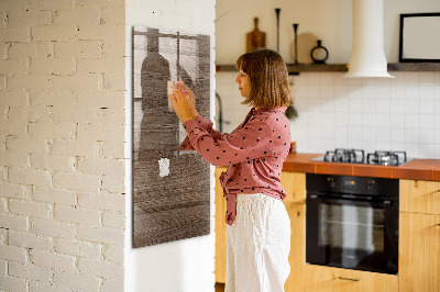 Dry erase board magnetic New Wood