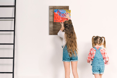 Dry erase board magnetic New Wood