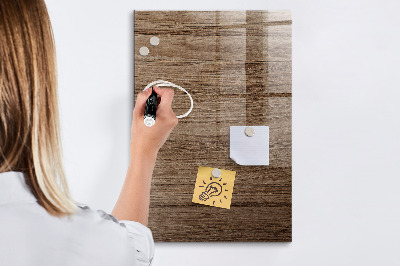 Magnetic dry erase board New Wood