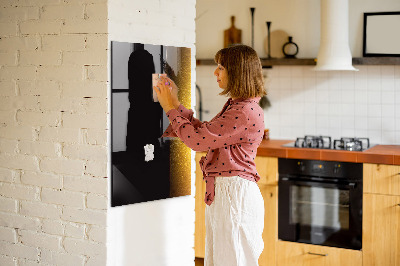 Dry erase magnetic board Dark Beer