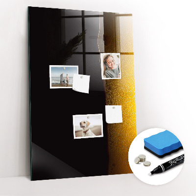 Dry erase magnetic board Dark Beer