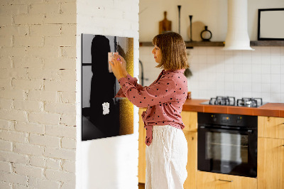 Dry erase magnetic board Dark Beer