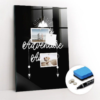 Dry erase magnetic board Adventure