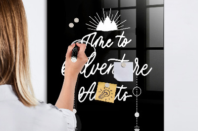 Dry erase magnetic board Adventure