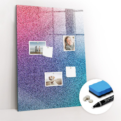 Dry erase board magnetic Gradient Abstraction