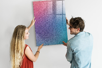Dry erase board magnetic Gradient Abstraction