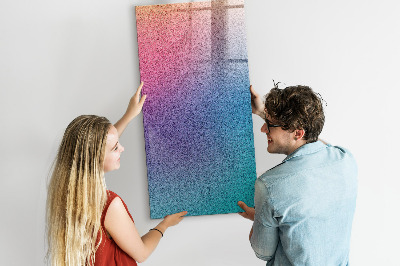 Dry erase board magnetic Gradient Abstraction