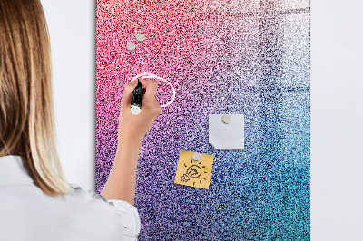 Dry erase board magnetic Gradient Abstraction