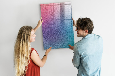 Dry erase board magnetic Gradient Abstraction