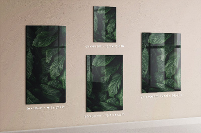 Dry erase magnetic board Jungle Leaves Plants