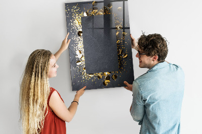 Dry erase board magnetic Golden Confetti