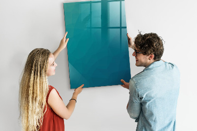 Dry erase board magnetic Geometric Abstraction
