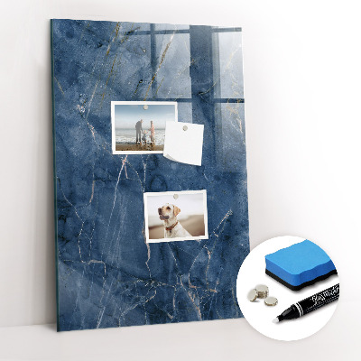 Dry erase board magnetic Decorative Marble