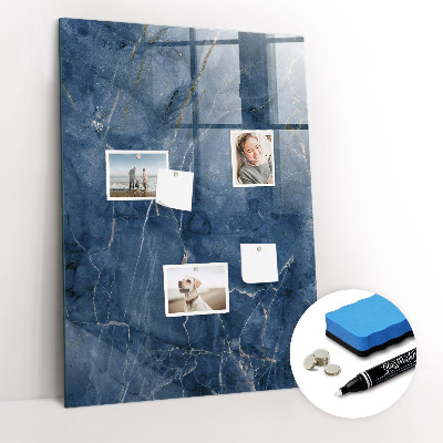 Dry erase board magnetic Decorative Marble