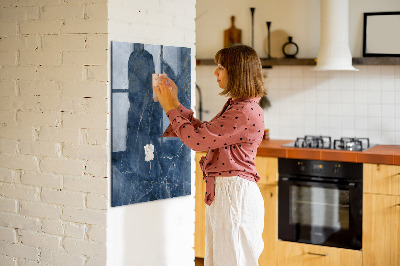 Dry erase board magnetic Decorative Marble