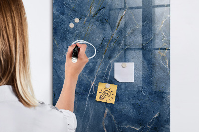 Dry erase board magnetic Decorative Marble