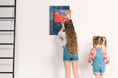 Dry erase board magnetic Decorative Marble