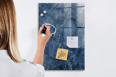 Dry erase board magnetic Decorative Marble