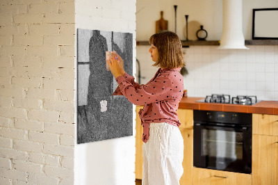 Magnetic Board with Magnets Rock Texture