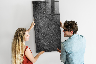 Dry erase magnetic board Rock Texture