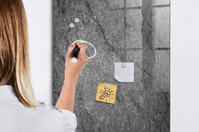 Dry erase magnetic board Rock Texture