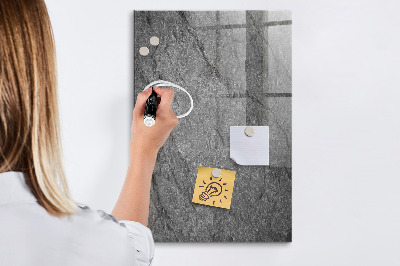 Magnetic Board with Magnets Rock Texture