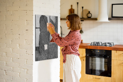 Magnetic Board with Magnets Rock Texture