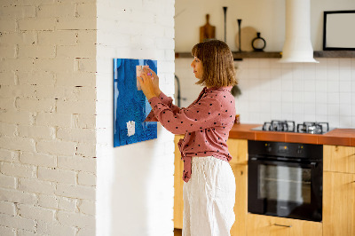 Dry erase magnetic board Bird Feather
