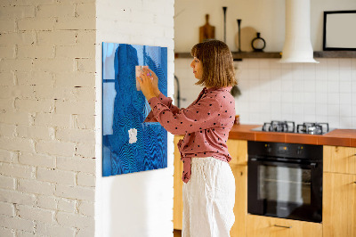 Dry erase magnetic board Bird Feather