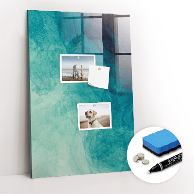 Magnetic Dry Erase Board Nautical Abstraction