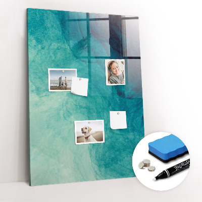 Magnetic Dry Erase Board Nautical Abstraction