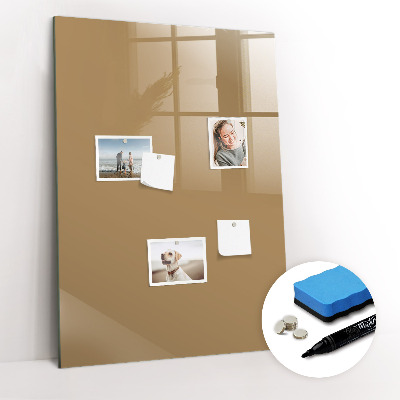 Glass dry erase board magnetic Lilac
