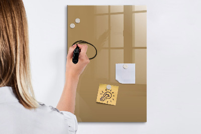 Glass dry erase board magnetic Lilac