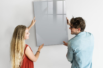 Glass dry erase board magnetic Beige
