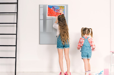Glass dry erase board magnetic Beige