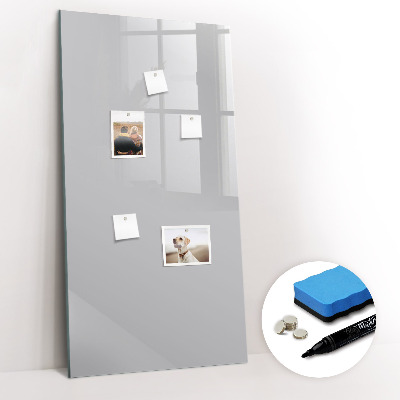 Glass dry erase board magnetic Beige