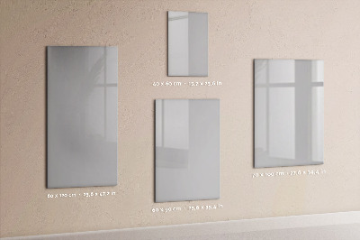 Glass dry erase board magnetic Beige