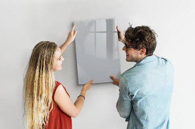 Glass dry erase board magnetic Beige