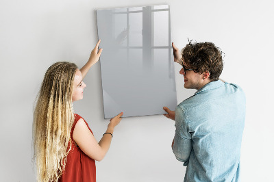 Glass dry erase board magnetic Beige