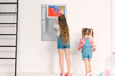 Glass dry erase board magnetic Beige