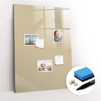 Magnetic marker board Cream