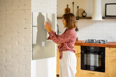 Magnetic marker board Cream