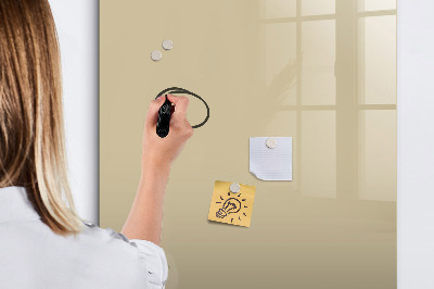 Magnetic marker board Cream