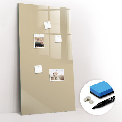 Magnetic marker board Cream