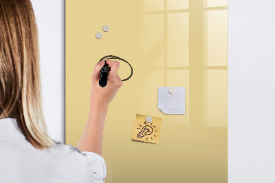 Glass dry erase board magnetic Dark white