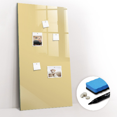 Glass dry erase board magnetic Dark white