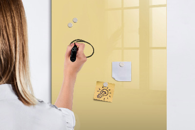 Glass dry erase board magnetic Dark white