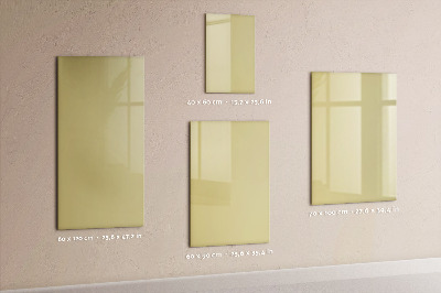 Glass dry erase board magnetic Dark white