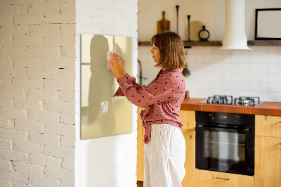 Glass dry erase board magnetic Dark white