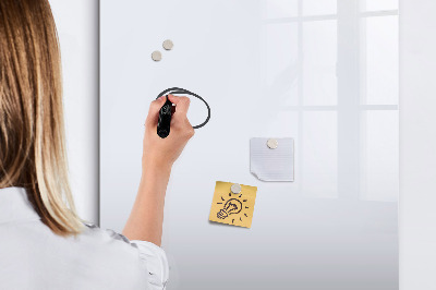 Magnetic marker board Orange